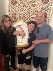 Bar Mitzvah ceremony at The Neshamah Institute, Boca Raton Florida