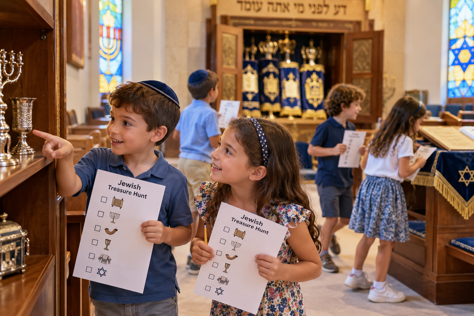 Adventures of the First Day of Hebrew School