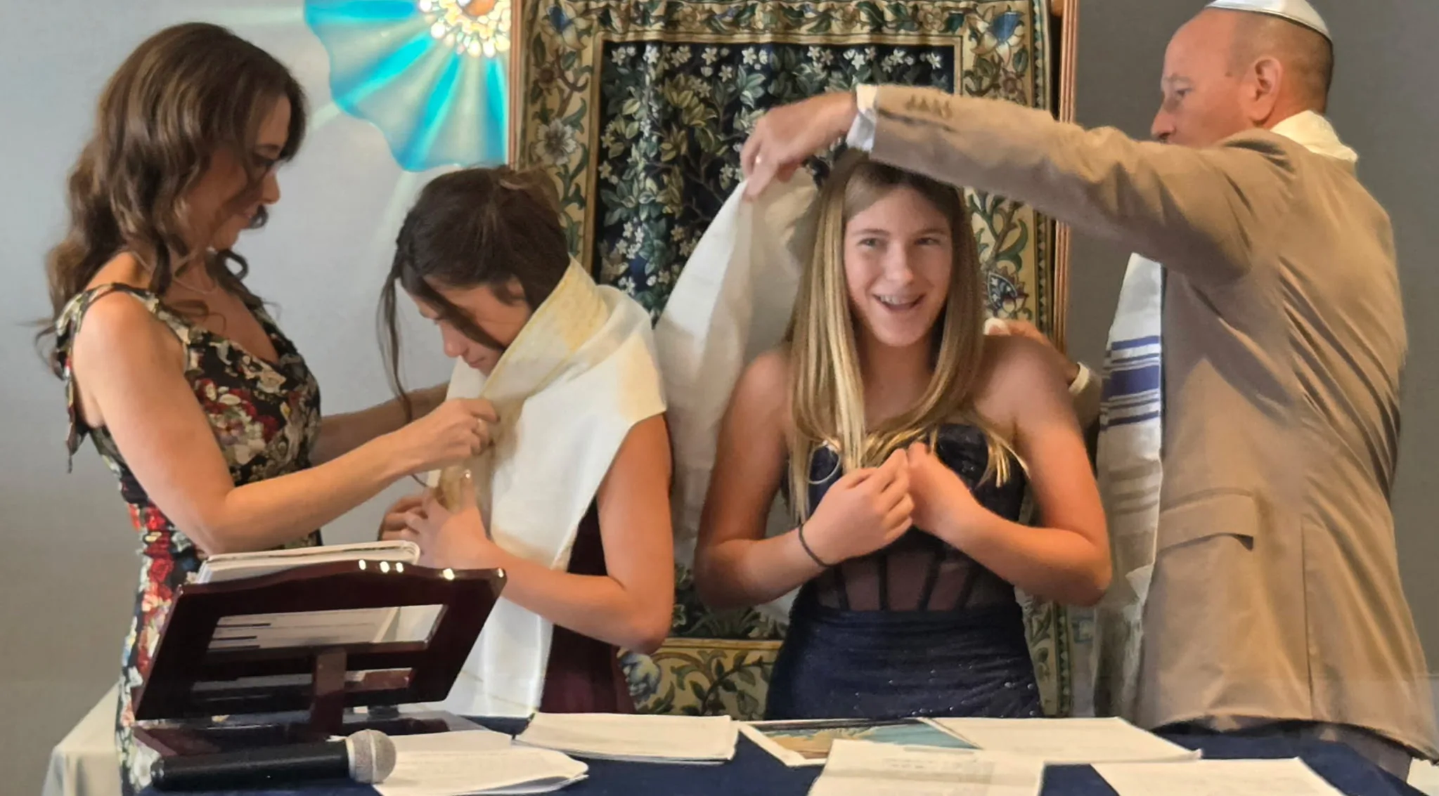 Sydney and Emma: Learning to Listen on Shabbat Shuva